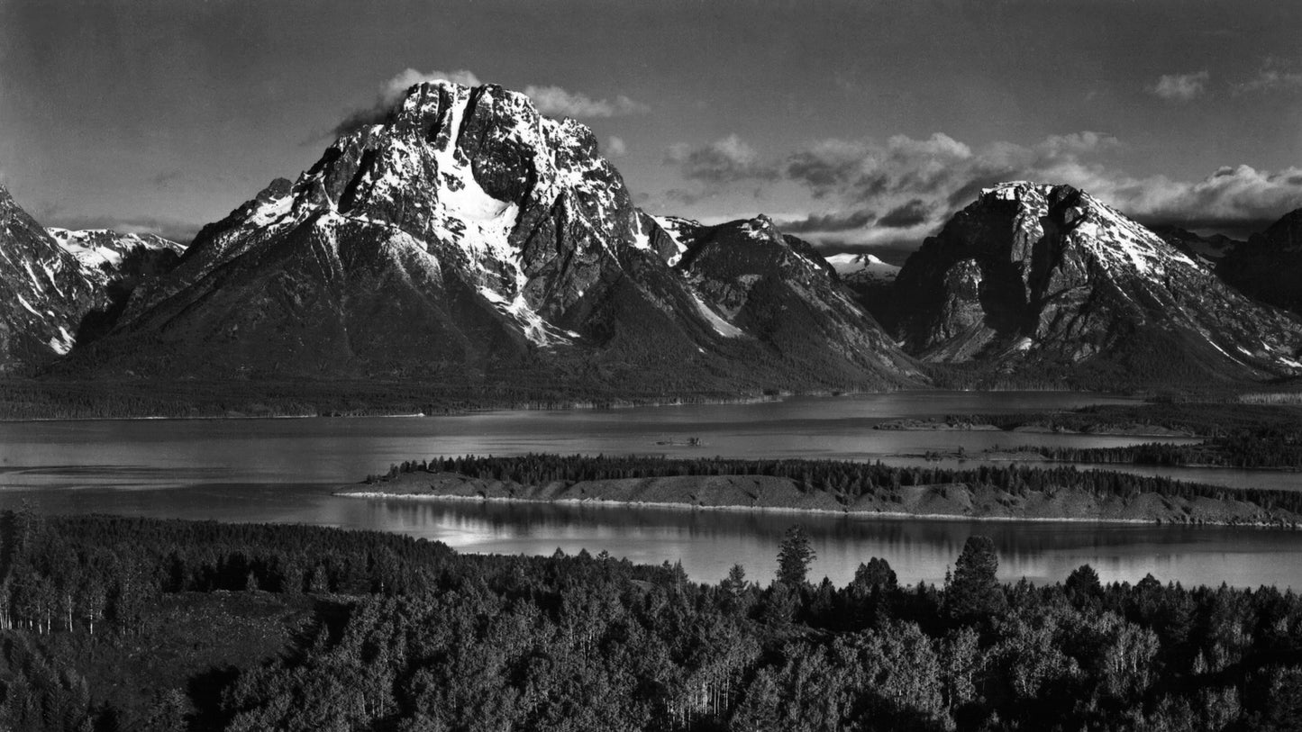 Digital TV Art - Ansel Adams Photographs