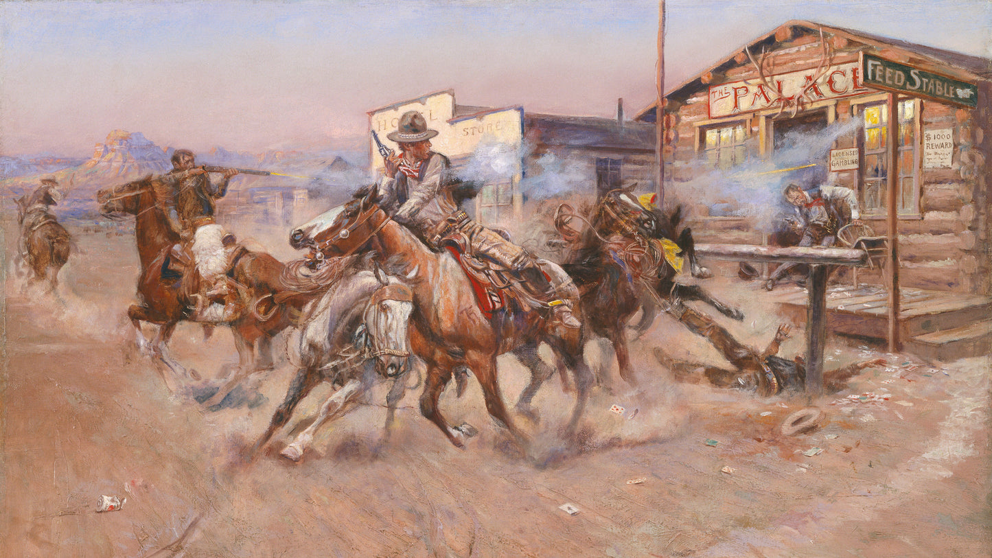 Digital TV Art - The Old West